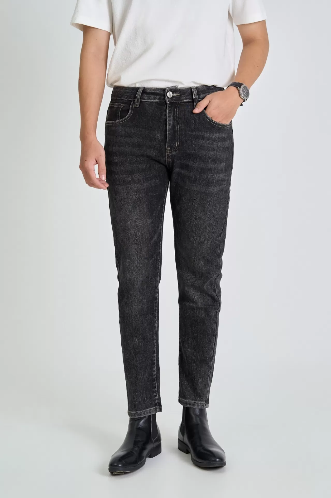 Quần Jeans Slim Cotton 6114