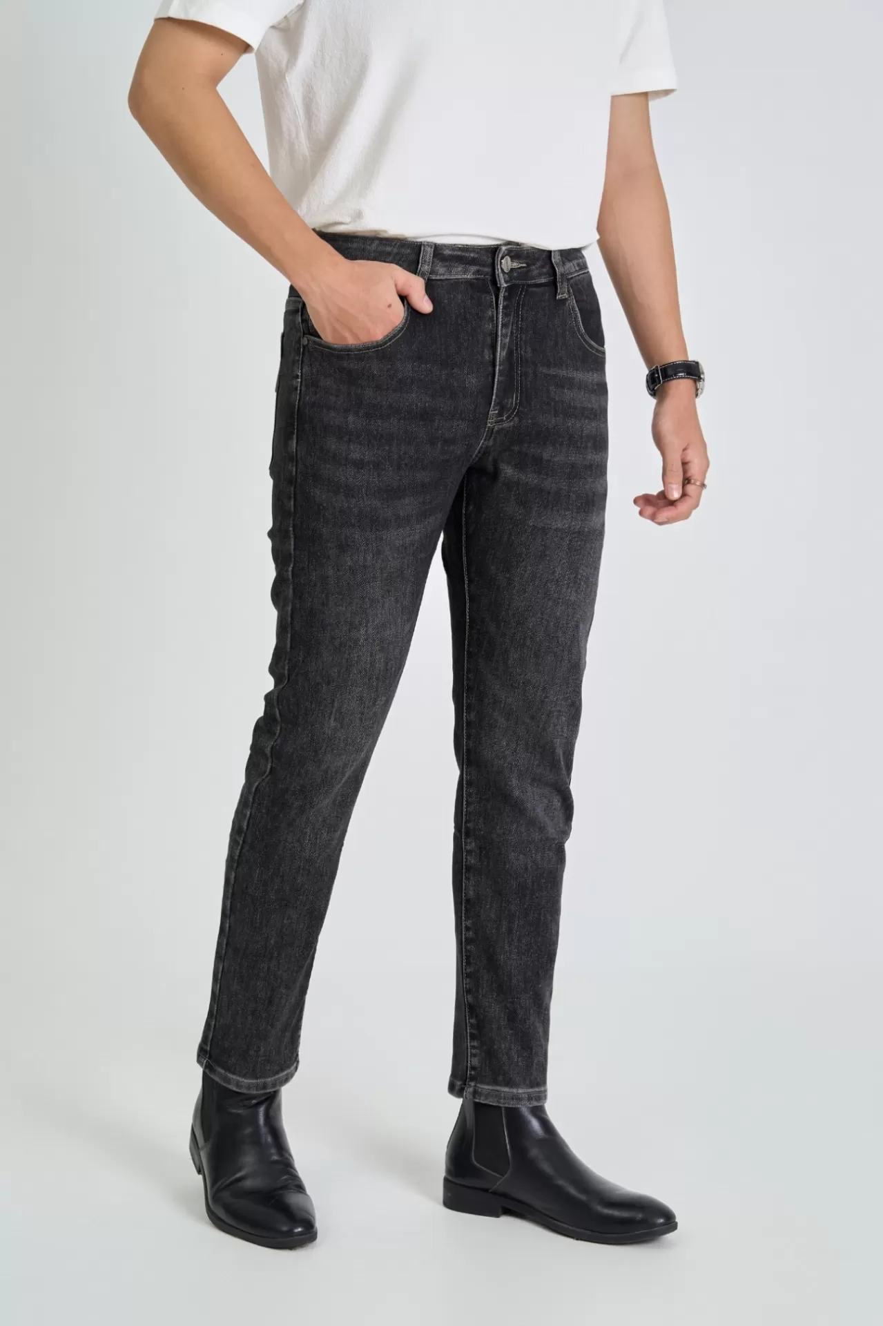 Quần Jeans Slim Cotton 6114