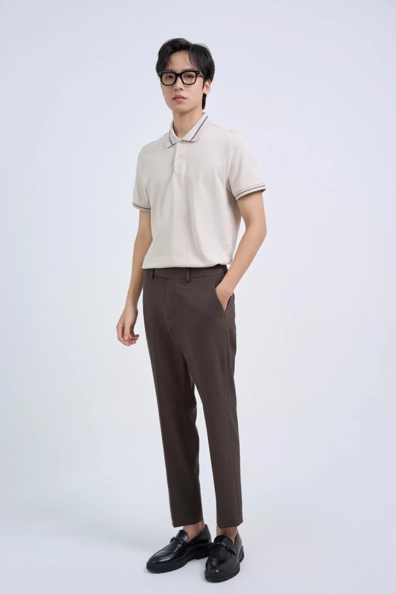 Quần Âu Carrot Polyester 7054